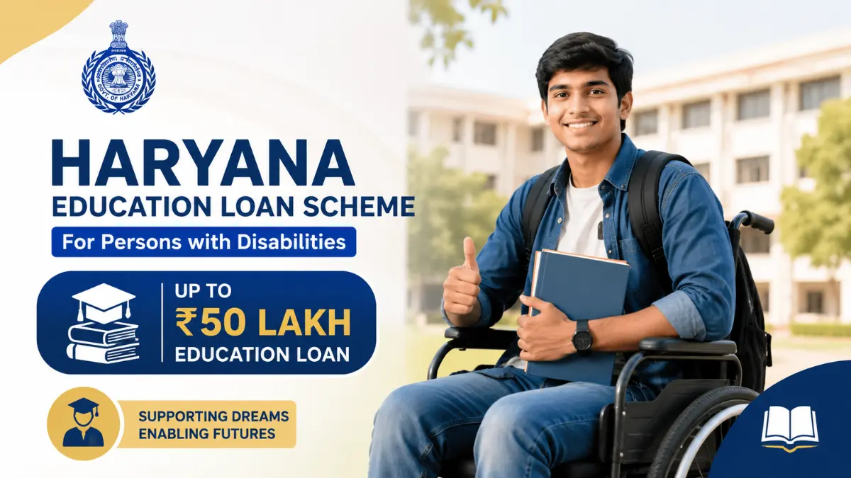 Haryana Divyang Education Loan Scheme 2026