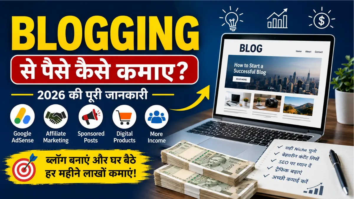 blogging-se-paise-kaise-kamaye